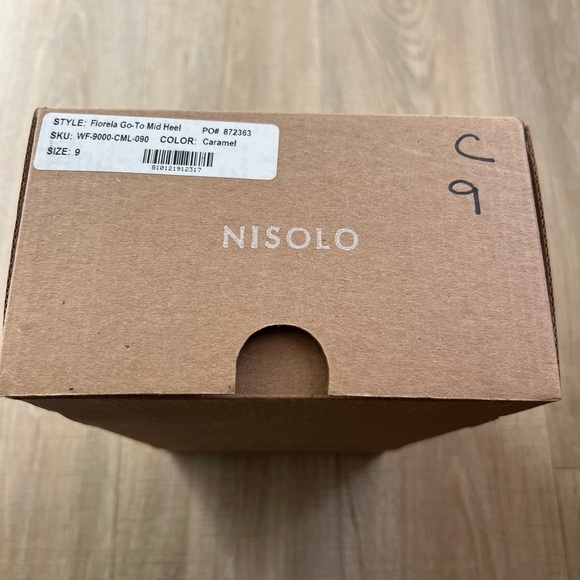 Nisolo Fiorela leather go to mid heel Carmel - Picture 14 of 15